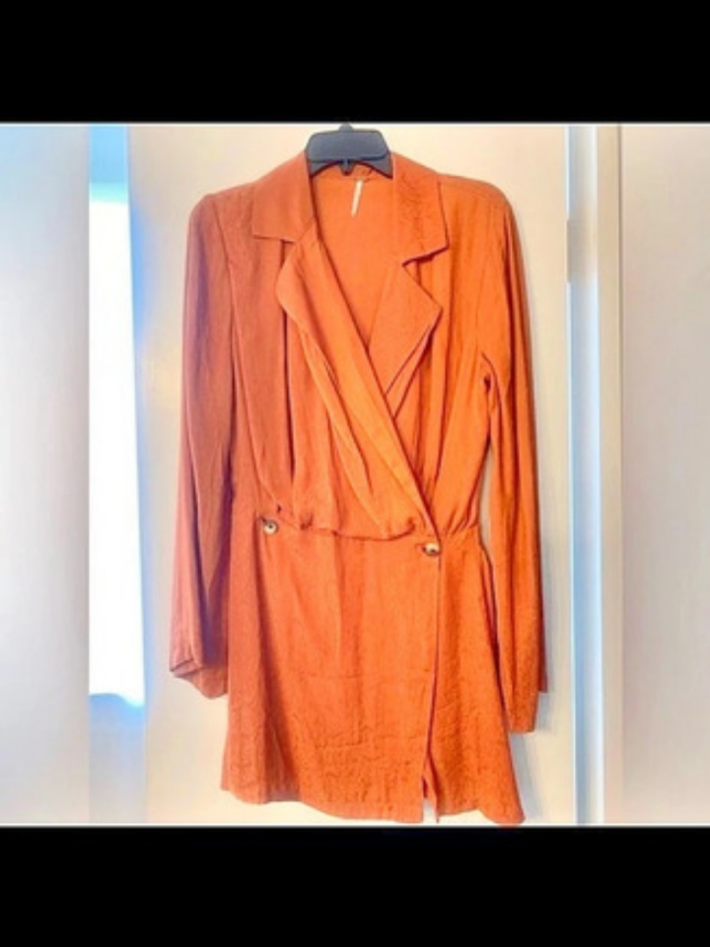 Free People Simone Dress Rust Mini Dress Like New